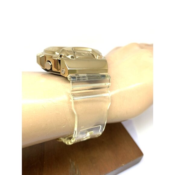 Casio Men's Watch G-Shock GM6900SG Gold Clear Resin Digital 48mm Sport 3230 - Picture 12 of 14